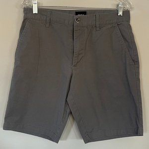 Men's RVCA Gray Weekend Stretch Shorts Size 30